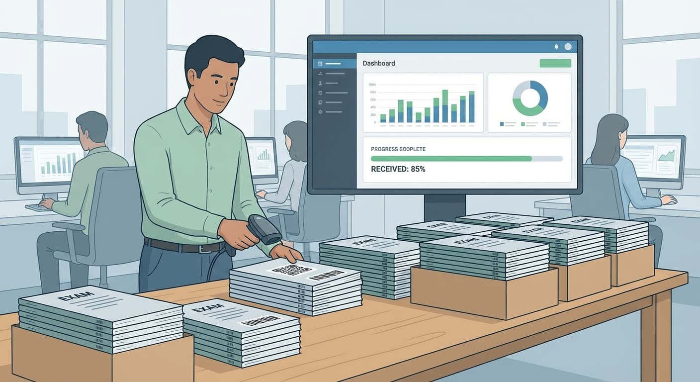 Answer Book Inwarding: How to Track Every Booklet from Receipt to Result