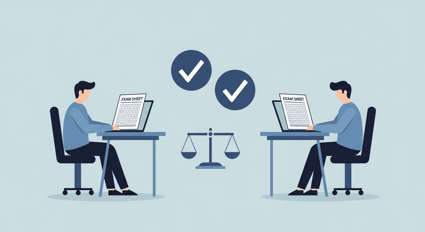 Understanding Double Valuation: How Two-Evaluator Systems Prevent Marking Errors