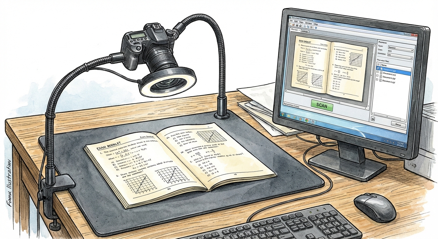 Scanning station hardware setup