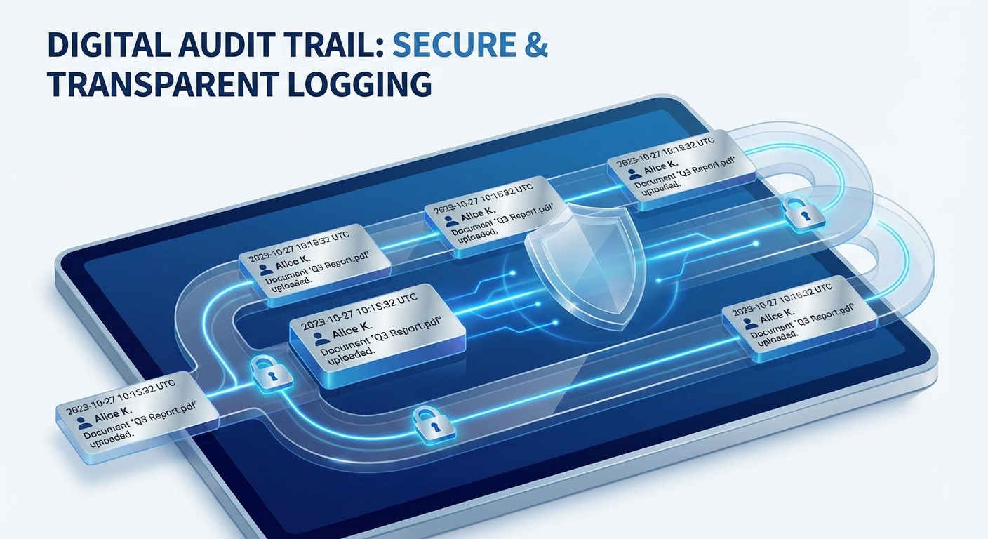 Digital audit trail